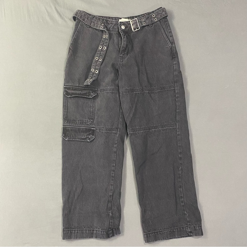 Forever 21 Baggy Black Goth Jeans